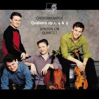 Shostakovich: Quatuors n° 1, 4 & 9 